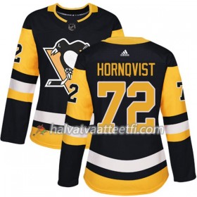 Naisten NHL Pittsburgh Penguins Pelipaita Patric Hornqvist 72 Adidas 2017-2018 Musta Authentic